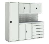 Bott Verso Modular Workshop with 5 Units - Light Grey