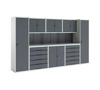 Bott Verso Modular Workshop with 8 Units - Anthracite