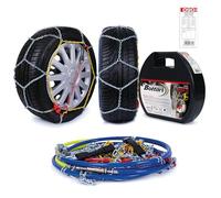 Bottari 18819 "Rapid T2", 9 mm car passenger snow chains, TUV and ONORM approved, Size 090