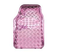 Bottari 29108 Car Mat Set, Pink, Front 67 x 45 cm, Rear Mats 45.5 x 39 cm, Set of 4
