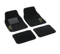 Bottari 29111 My Flower Swivel Tappeti per Auto, Verde/Viola