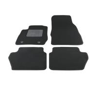 Bottari 39047 Custom Mat Velvet, Black, Set of 4