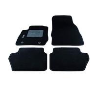 Bottari 39047 Custom Mat Velvet, Black, Set of 4