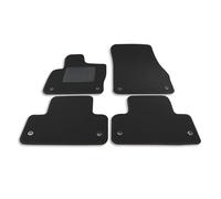 Bottari 39055 Custom Mat Velvet, Black, Set of 4