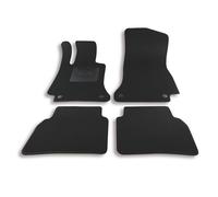 Bottari 39059 Custom Mat Velvet, Black, Set of 4