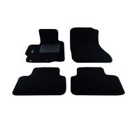 Bottari 39064 Custom Mat Velvet, Black, Set of 4