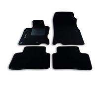 Bottari 39086 Custom Mat Velvet, Black, Set of 4