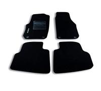 Bottari 39091 Custom Mat Velvet, Black, Set of 4