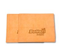 Bottari Floor Cloths 36 x 40 cm - Pack of 2, Orange, Super Absorbent - Washes, Dries and Glosses Without Lint and Streaks - Cleaning Home Kitchen Bathroom, Machine Washable