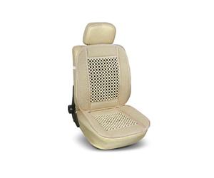 Bottari Silver Raffia Fabric Chair California, Ivory, 1 Part