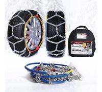 Bottari 68007 "Master" Heavy Duty 16mm Snow Chains for 4x4 MPV's and Van, TUV and ONORM approved, size 247