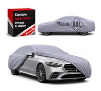 Bottari "SuperGenius" 4 Seasons Waterproof PVC Car Cover - Car Cover with Anti-Scratch Cotton and Polypropylene Interior, Padded and with Fixing Straps - Size XXL