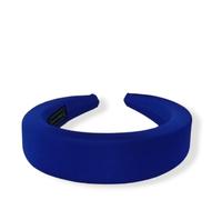 Bottega della Principessa - Women's Elegant Headband with Matte Lycra Coating (Royal Blue)