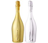 Bottega Gold and White Gold Duo of Sparkling Wine 2 x 75cl