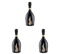 Bottega Il Vino dei Poeti Valdobbiadene Prosecco DOCG Rive di Col San Martino Dry Sparkling Wine - 750 ml (Pack of 3)