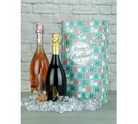 Bottega Sparkling Duo Wine Ho Ho Ho Gift