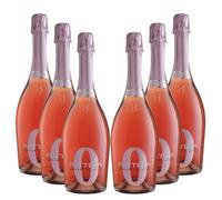 Bottega Sparkling Life 0% Zero Alcohol Rose Sparkling Wine case of 6 x 750 ml Bottles
