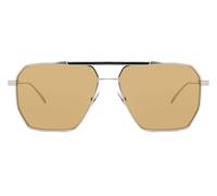 Bottega Veneta BV1012S 007 Men's Sunglasses Silver Size 60