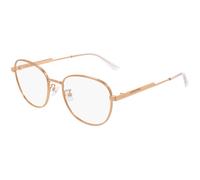 Bottega Veneta BV1044O 001 Woman Optical frames Metal Gold Butterfly