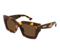 Authentic Stylish Glasses with Top-notch Service - unisex - Bottega Veneta - Sunglasses - Brown - 52 MM - Accessories 52 MM