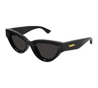 Bottega Veneta , Womens Cateye Sunglasses in Black ,Black female, Sizes: 53 MM