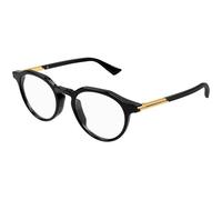 Bottega Veneta BV1263O 001 Man Optical frames Acetate Black Round