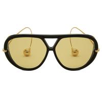 Bottega Veneta BV1273S 003 Women’s Sunglasses Black Size 63