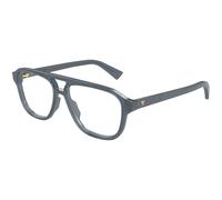 Bottega Veneta BV1294O Men's Glasses, Clear, Size 56