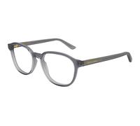 Bottega Veneta BV1312O 009 Man Optical frames Acetate Grey Transparent Round