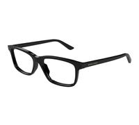 Bottega Veneta BV1314O 001 Man Optical frames Acetate Black Transparent Squared