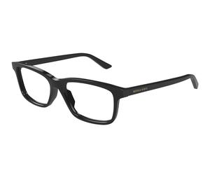 Bottega Veneta BV1314O 006 Man Optical frames Acetate Black Transparent Squared