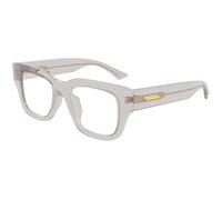 Bottega Veneta BV1361O 010 Man Optical frames Acetate Grey Transparent Squared