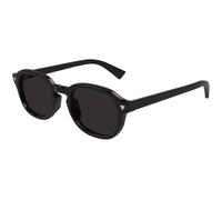 Bottega Veneta BV1364S 001 Man Sunglasses Acetate Black Grey Round