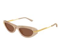 Bottega Veneta BV1368S 005 Women’s Sunglasses Brown Size 53