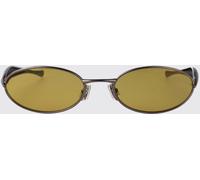 BOTTEGA VENETA BV1386S Sunglasses in Metal - Size: 57 - male