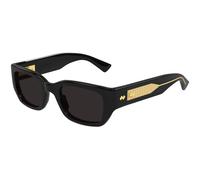 Bottega Veneta BV1400S 001 Unisex Sunglasses Acetate Black Grey Squared