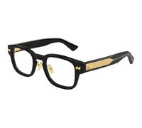 Bottega Veneta BV1404OA Asian Fit Men's Glasses, Black, Size 53