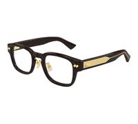 Bottega Veneta BV1404OA 006 Man Optical frames Acetate Havana Transparent Squared