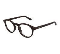 Bottega Veneta BV1420O 002 Man Optical frames Acetate Havana Transparent Round
