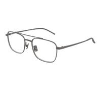 Bottega Veneta BV1425OA 003 Unisex Optical frames Titanium Ruthenium Transparent Squared