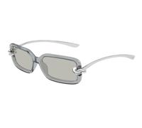 Bottega Veneta BV1439S 004 Woman Sunglasses Bio-injected Grey Grey Squared