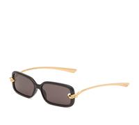 Bottega Veneta BV1439S Sunglasses Black/Gold/Grey