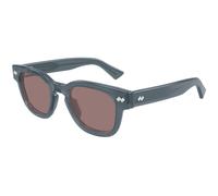 Bottega Veneta BV1441S 003 Unisex Sunglasses Acetate Grey Brown Round