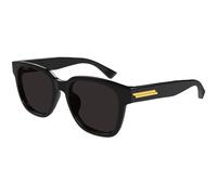 Bottega Veneta BV1461SK 001 Man Sunglasses Acetate Black Grey Squared