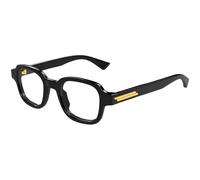 Bottega Veneta BV1462O 006 Man Optical frames Acetate Black Transparent Squared