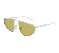 Bottega Veneta BV1466S 003 Woman Sunglasses Metal Silver Pilot