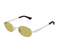 Bottega Veneta BV1470S 003 Unisex Sunglasses Metal Silver Round