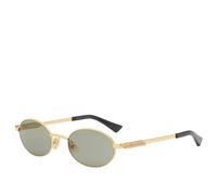 Bottega Veneta BV1470S Sunglasses Gold/Green One Size