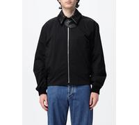 BOTTEGA VENETA Cotton Shirt Jacket with Woven Leather Collar - Size: 52 - male