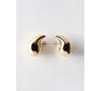 BOTTEGA VENETA Drop Earrings in 18kt Gold Plated 925 Sterling Silver - Size: OS - female
